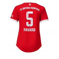 Bayern Munich Benjamin Pavard #5 Hjemmedrakt Kvinner 2022-23 Kortermet